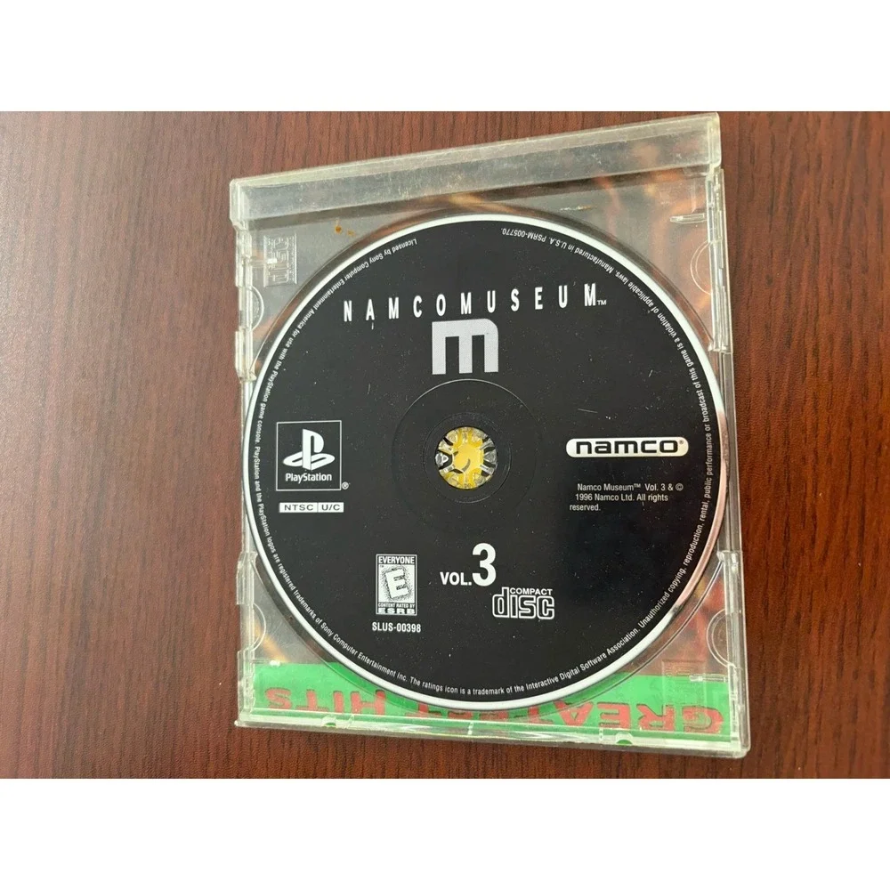 Namco Museum Vol. 3 (PS1, 1996) DISC ONLY Video Game